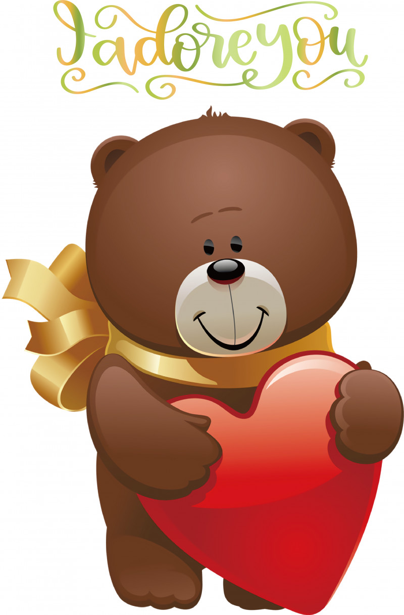 Teddy Bear PNG, Clipart, Bears, Brown Teddy Bear, Heart, Red Bear, Stuffed Toy Free PNG Download