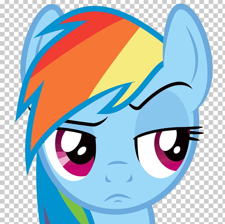 Rainbow Dash Blue Art PNG, Clipart, Art, Blue, Cartoon, Eye, Face Free PNG Download