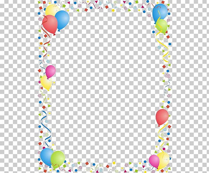 Birthday Party PNG, Clipart, Anniversary, Balloon, Balloon Border, Border, Border Frame Free PNG Download