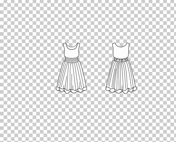 White Sleeve Black Neck Silver PNG, Clipart, Black, Black And White, Clothing, Day Dress, Dress Free PNG Download