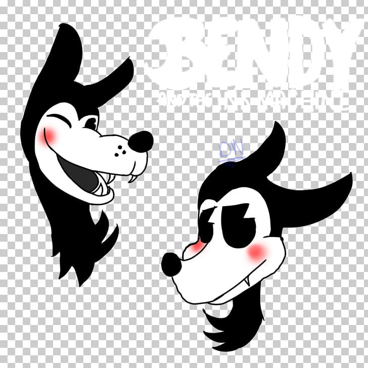 Dog Bendy And The Ink Machine Face Nose PNG, Clipart, 720p, Animals, Art, Bendy And The Ink Machine, Black Free PNG Download