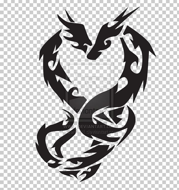Dragon Tribe Love Illustration PNG, Clipart, Art, Art Museum, Black And White, Dragon, Dragonheart Free PNG Download