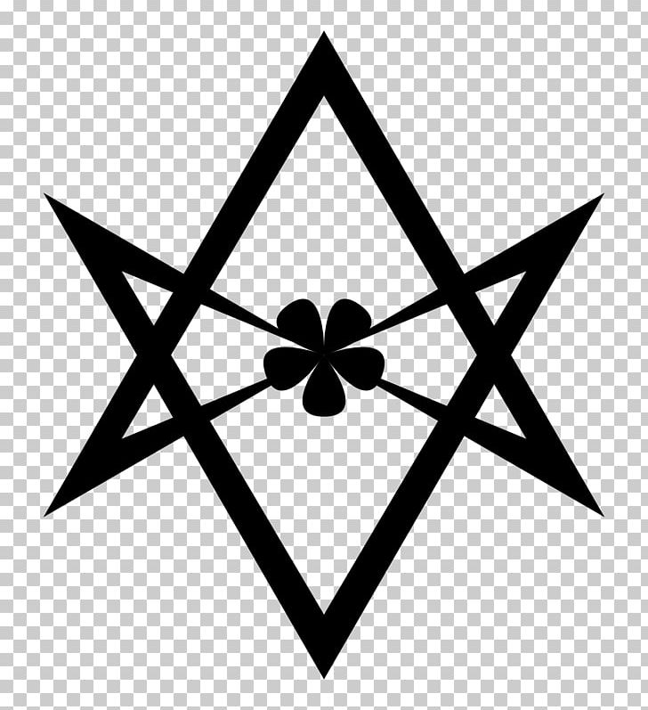 Unicursal Hexagram Thelema Symbol Ordo Templi Orientis PNG, Clipart, Aleister Crowley, Angle, Black And White, Ceremonial Magic, Circle Free PNG Download