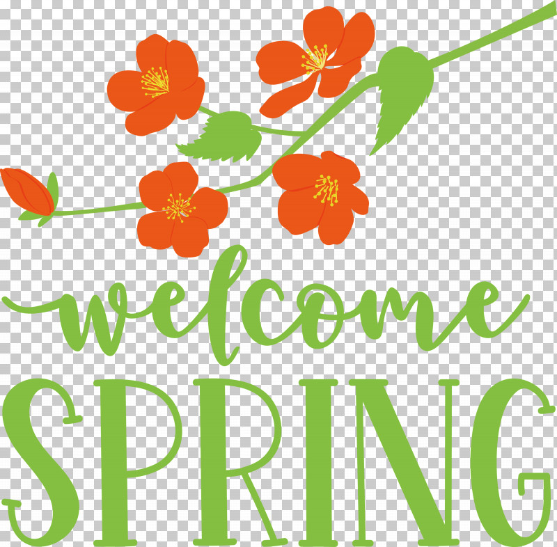 Welcome Spring Spring PNG, Clipart, Floral Design, Leaf, Line, Logo, M Free PNG Download