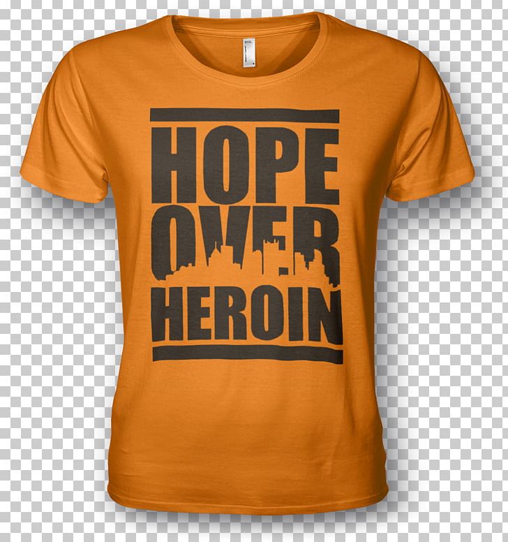 Hope Over Heroin T-shirt Opioid Use Disorder Addiction PNG, Clipart, Active Shirt, Addiction, Brand, Cincinnati, Clothing Free PNG Download