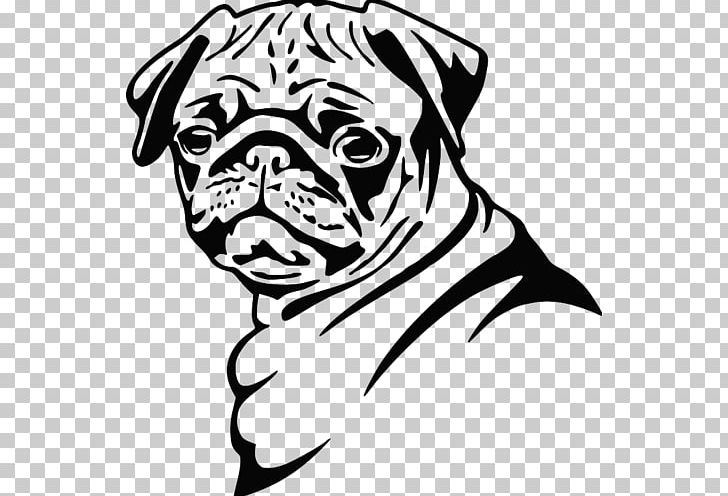 Pug Bulldog Puppy Boston Terrier PNG, Clipart, Animals, Artwork, Black, Black And White, Carnivoran Free PNG Download
