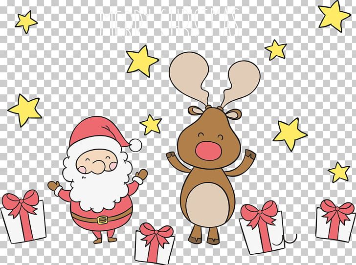 Santa Claus Reindeer Christmas Ornament PNG, Clipart, Art, Cartoon, Christmas Decoration, Christmas Elements, Creative Christmas Free PNG Download