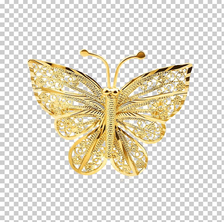Butterfly Gold Jewellery PNG, Clipart, Brooch, Butterflies And Moths, Butterfly, Clip Art, Desktop Wallpaper Free PNG Download