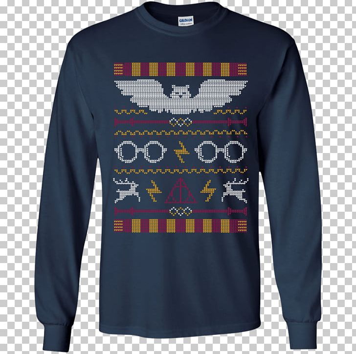 T-shirt Christmas Jumper Hoodie Sweater Harry Potter PNG, Clipart, Active Shirt, Blue, Brand, Christmas, Christmas Jumper Free PNG Download