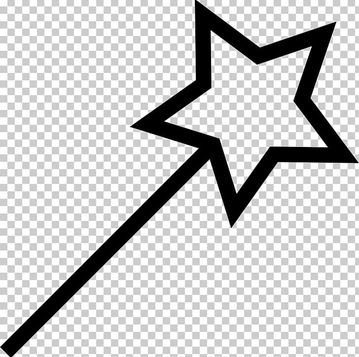Wand Magic PNG, Clipart, Angle, Area, Black, Black And White, Computer Icons Free PNG Download