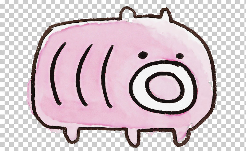 Pink Cartoon Snout Suidae PNG, Clipart, Cartoon, Pink, Snout, Suidae Free PNG Download