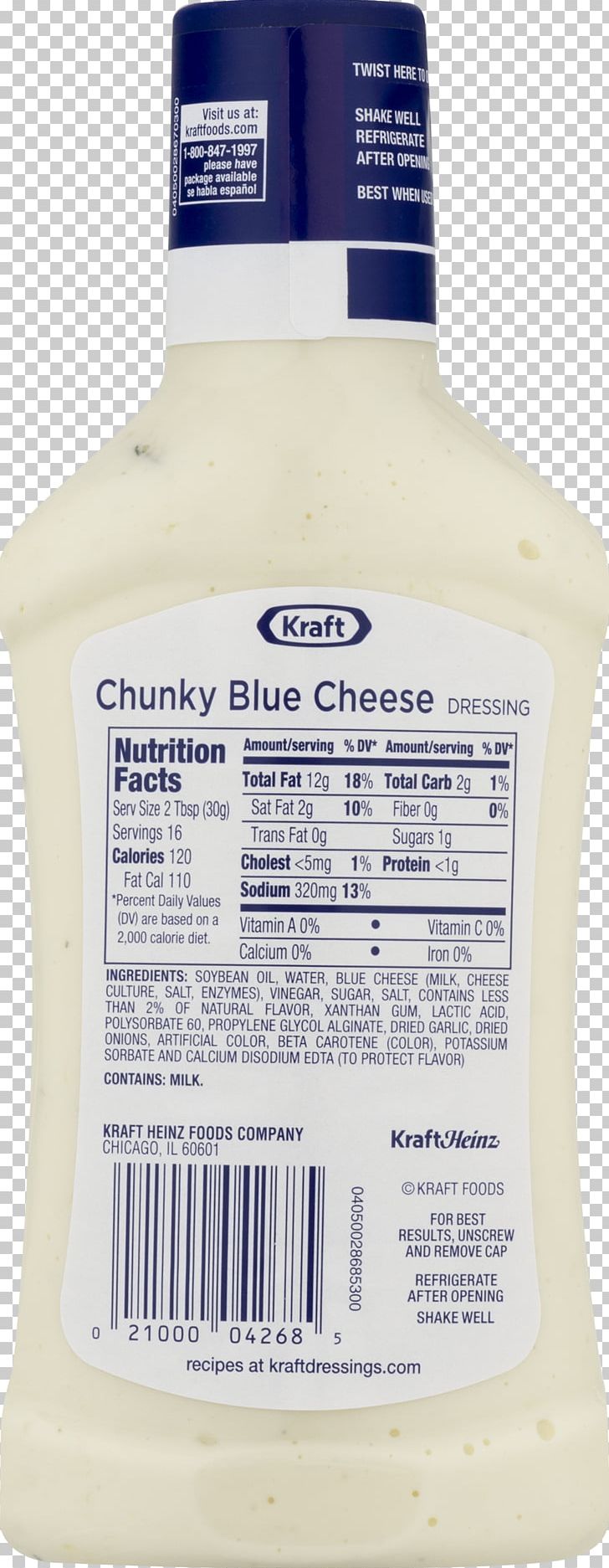 Italian Dressing Blue Cheese Dressing Caesar Salad Nutrition Facts ...