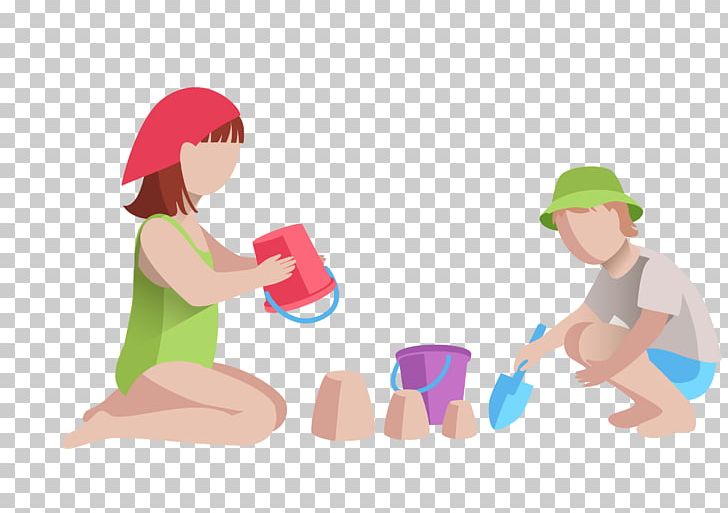 Child Sand Illustration PNG, Clipart, Beach, Boy Cartoon, Cartoon Couple, Cartoon Eyes, Cartoon Pattern Free PNG Download