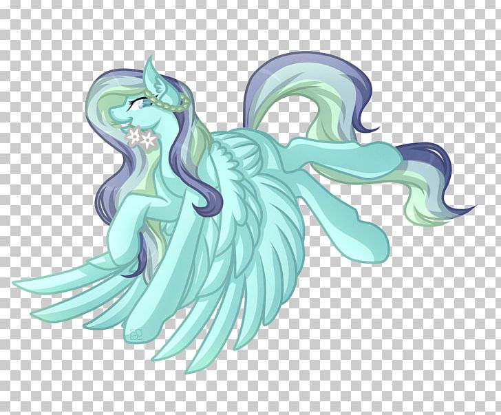 Fairy Horse Marine Mammal Cartoon PNG, Clipart, Cartoon, Fairy, Fantasy, Fictional Character, Figurine Free PNG Download