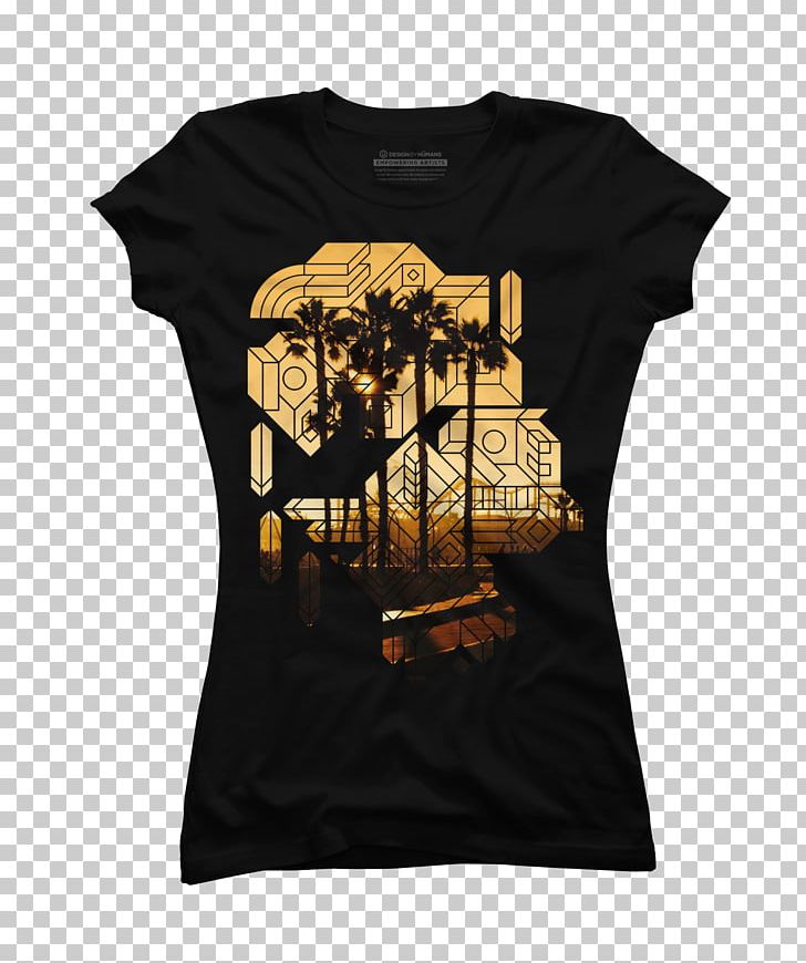 T-shirt Santa Monica Pier Sleeve Font PNG, Clipart, Black, Black M, Brand, Clothing, Geometric Free PNG Download