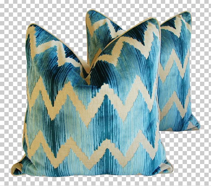 Throw Pillows Velvet Down Feather PNG, Clipart, Aqua, Bohochic, Chairish, Chevron Corporation, Chic Free PNG Download