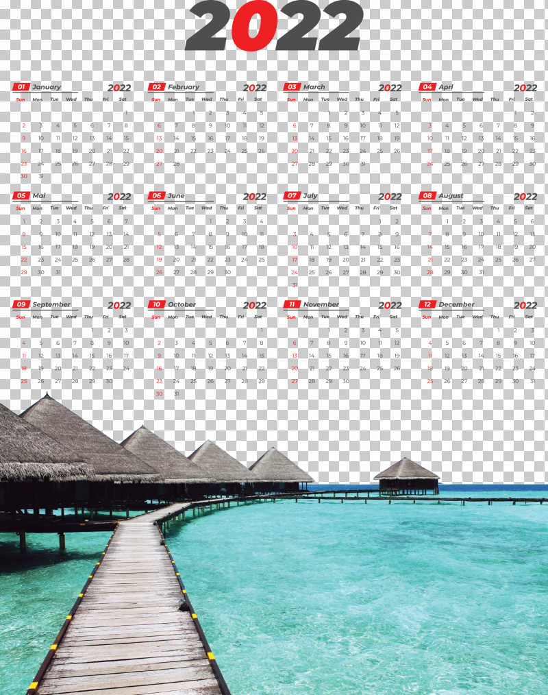 2022 Yearly Calendar Printable 2022 Yearly Calendar Template PNG, Clipart, Air Travel, Allinclusive Resort, Beach, Caribbean, Cruising Free PNG Download