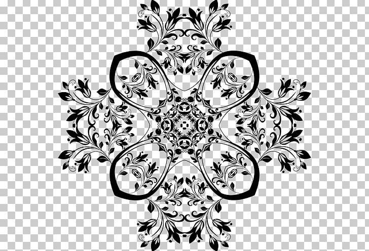Floral Design Flower PNG, Clipart, Art, Black, Black And White, Bunga, Circle Free PNG Download