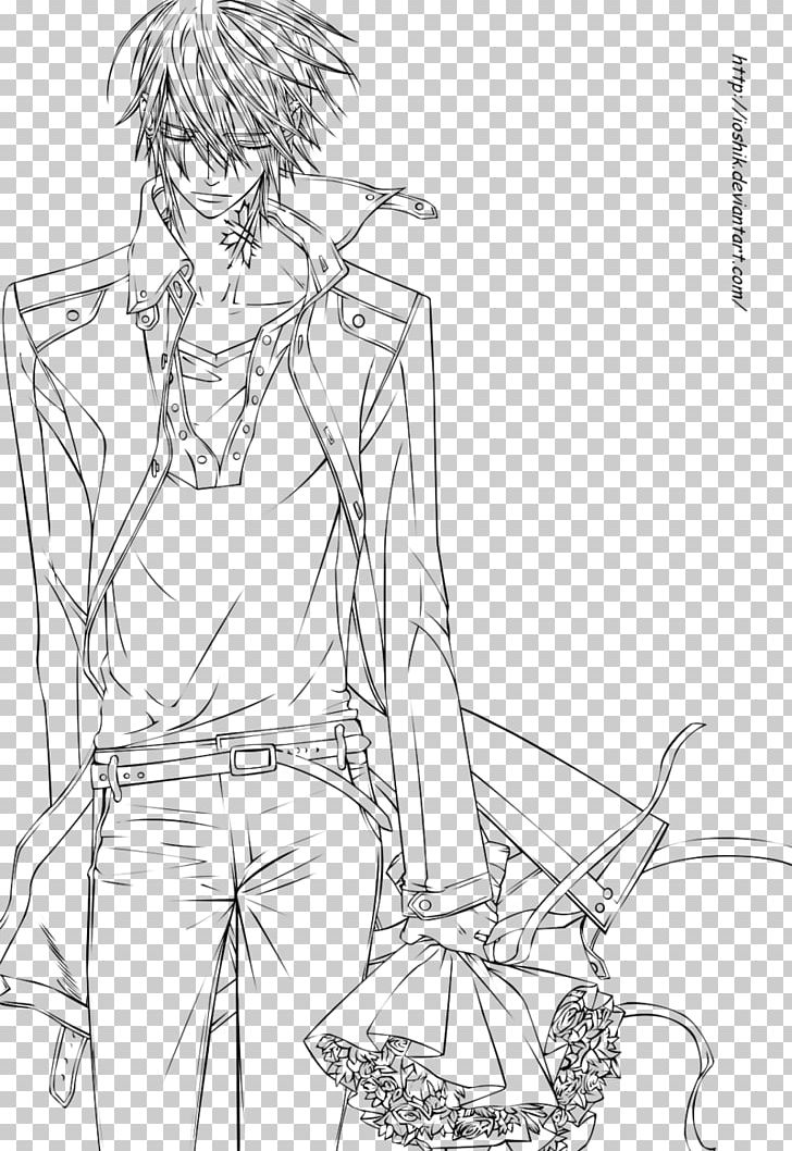 Zero Kiryu Requiem Chevalier Vampire Vampire Knight Drawing PNG, Clipart, Anime, Area, Arm, Artwork, Black And White Free PNG Download