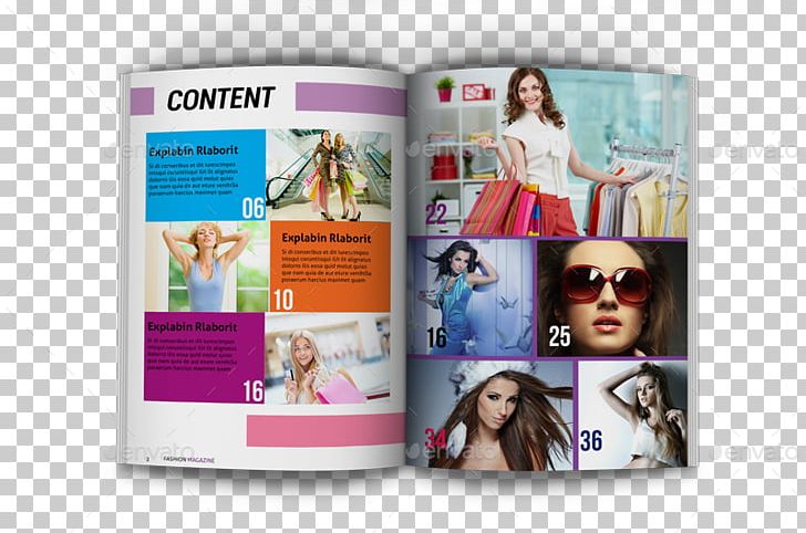 fashion magazine clipart