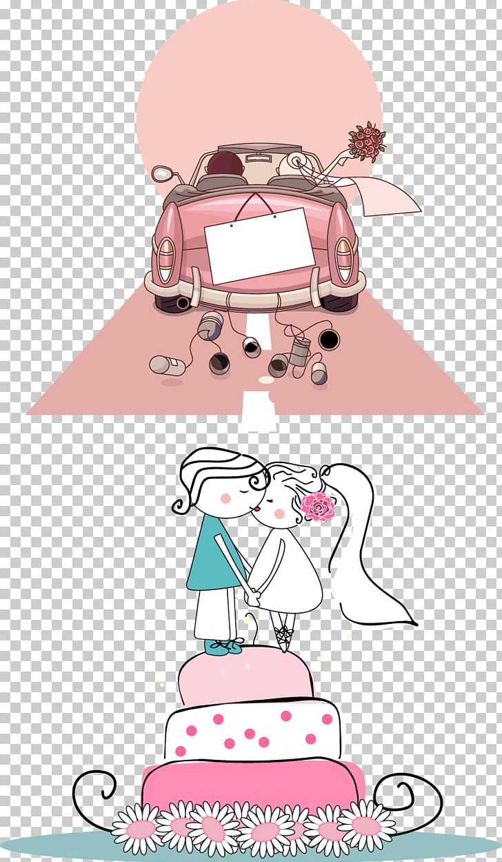 Wedding Cake Wedding Invitation Car PNG, Clipart, Artwork, Bride, Cartoon, Clip Art, Design Free PNG Download