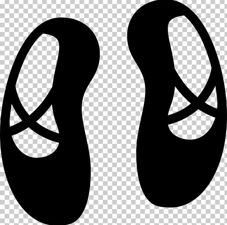Computer Icons Ballet Shoe Slipper Dance PNG, Clipart, Ballet, Ballet Dancer, Ballet Shoe, Black And White, Computer Icons Free PNG Download