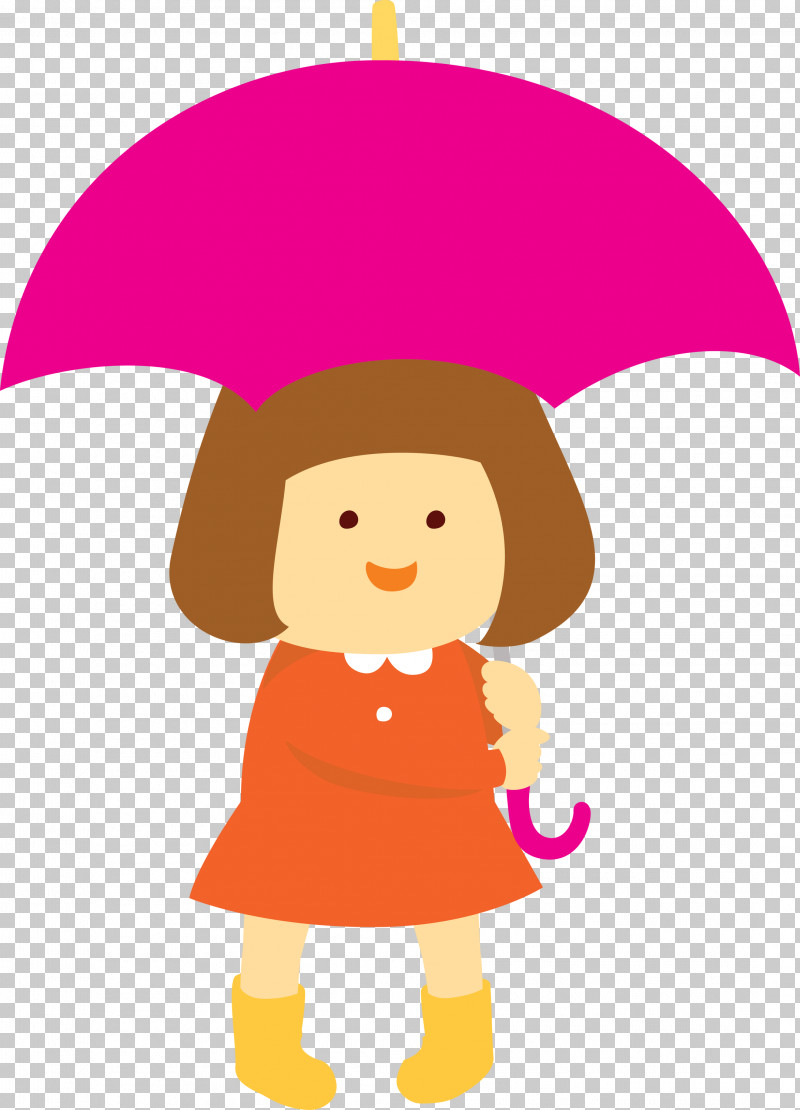 Raining Day Raining Umbrella PNG, Clipart, Cartoon, Character, Character Created By, Fashion, Girl Free PNG Download