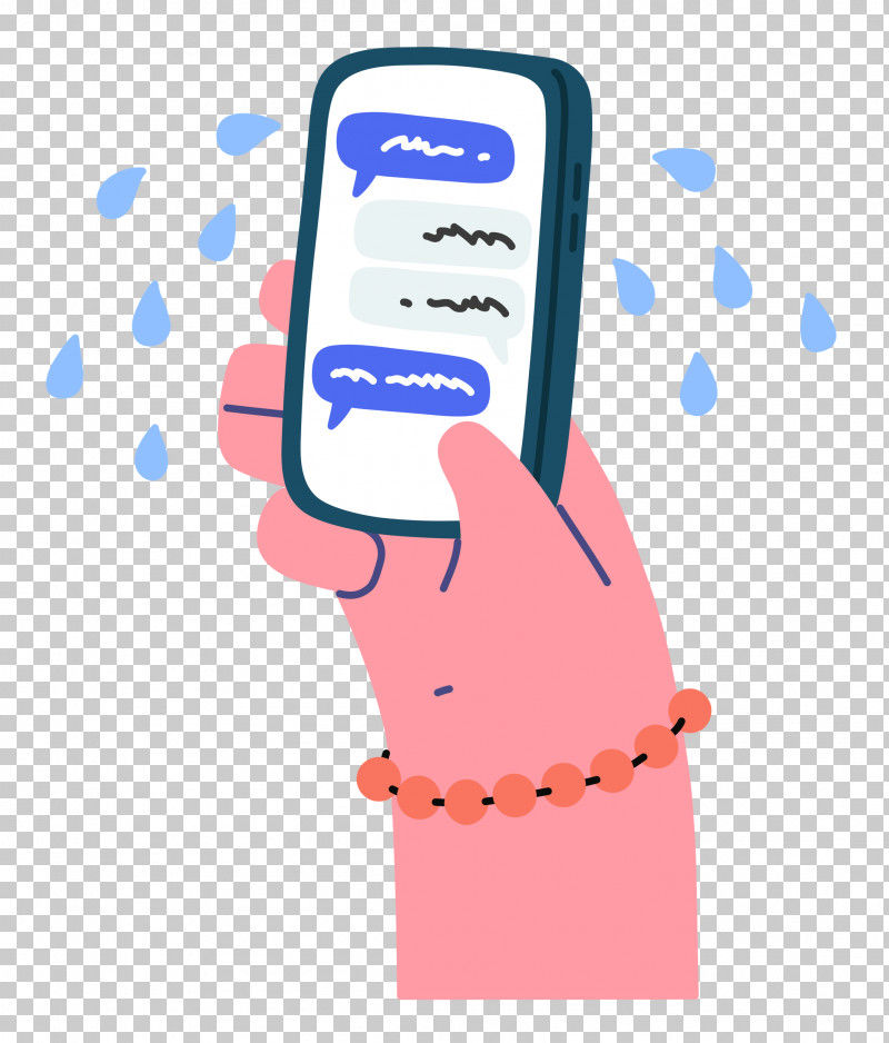 Chatting Chat Phone PNG, Clipart, Behavior, Cartoon, Chat, Chatting, Hand Free PNG Download