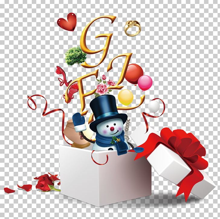 Christmas Gifts And Snowman PNG, Clipart, Balloon, Christmas, Christmas Decoration, Christmas Frame, Christmas Lights Free PNG Download