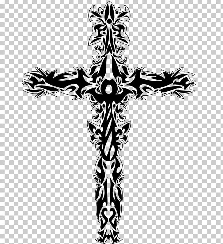 Tattoo Christian Cross Symbol PNG, Clipart, Black And White, Body Art, Body Modification, Christian Cross, Cross Free PNG Download