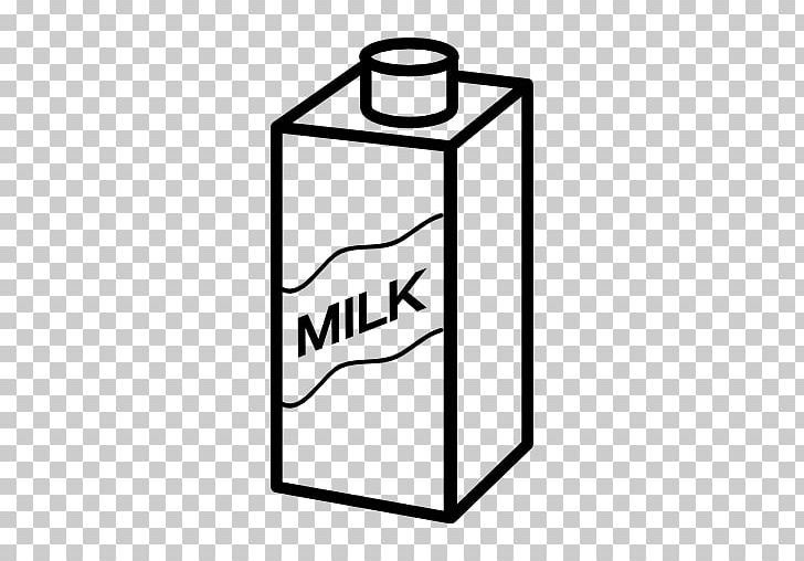 Milk Computer Icons Drink Food PNG, Clipart, Angle, Area, Black, Black And White, Bottle Free PNG Download
