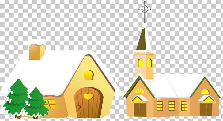 Snow Christmas Winter PNG, Clipart, Angle, Animation, Building, Cartoon, Christmas Tree Free PNG Download