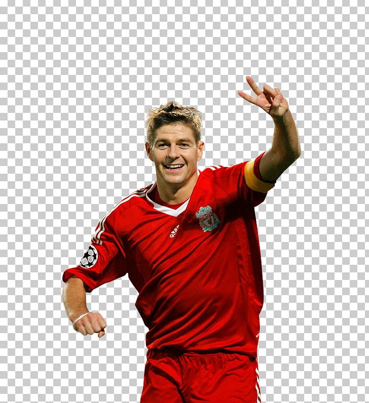 Steven Gerrard Jersey T-shirt Shoulder Team Sport PNG, Clipart, Arm, Clothing, Jersey, Joint, Muscle Free PNG Download