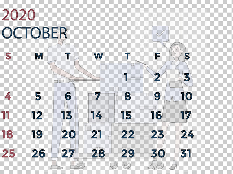 October 2020 Calendar October 2020 Printable Calendar PNG, Clipart, Angle, Area, Fox, Line, Meter Free PNG Download
