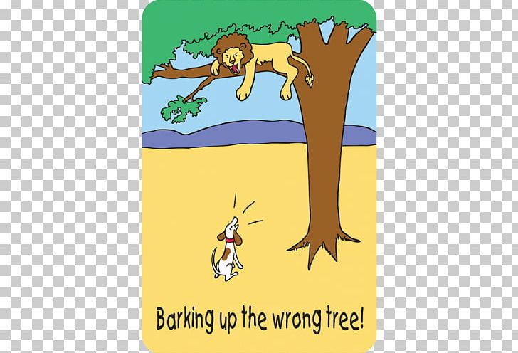 Barking Up The Wrong Tree Meaning Dictionary PNG, Clipart, Bark, Barking Up The Wrong Tree, Carnivora, Carnivoran, Cartoon Free PNG Download