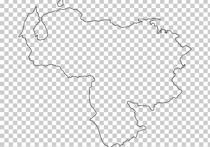 Flag Of Venezuela Map PNG, Clipart, Angle, Area, Artwork, Black, Black And White Free PNG Download