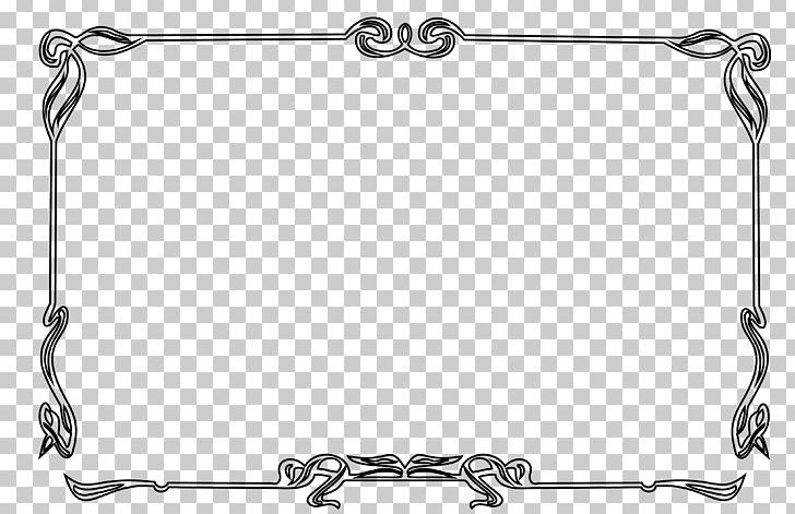 Flower Border S Free PNG, Clipart, Area, Black And White, Body Jewelry, Border, Border Frame Free PNG Download