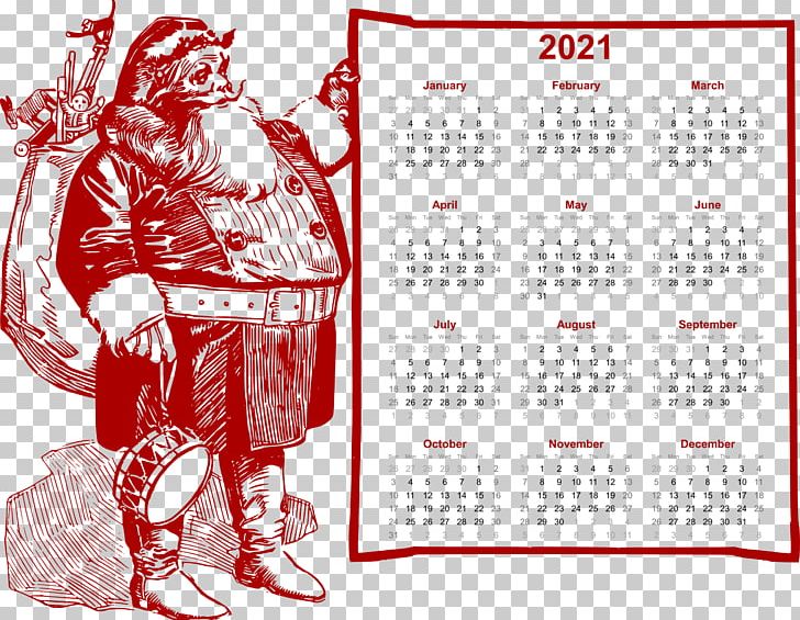 2021 Calendar Christmas Fat Santa. PNG, Clipart, Brand, Calendar, Computer Icons, Download, Graphic Design Free PNG Download