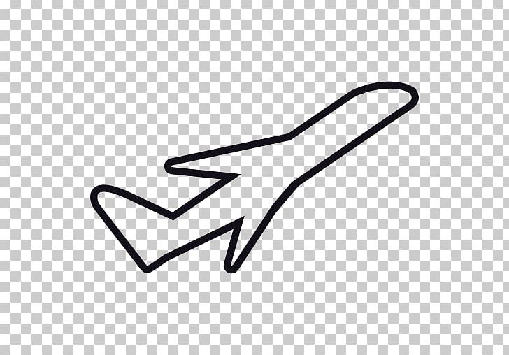 Airplane Computer Icons Takeoff PNG, Clipart, Airplane, Angle, Area, Black, Black And White Free PNG Download