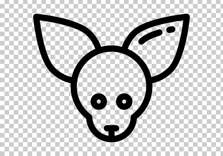 Chihuahua Animal Computer Icons PNG, Clipart, Animal, Area, Black, Black And White, Chihuahua Free PNG Download