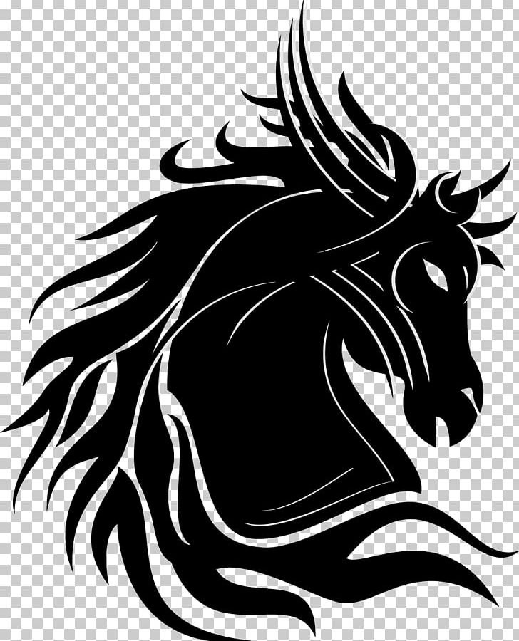 Mustang Stallion Black PNG, Clipart, Art, Artwork, Black And White, Black Stallion, Carnivoran Free PNG Download