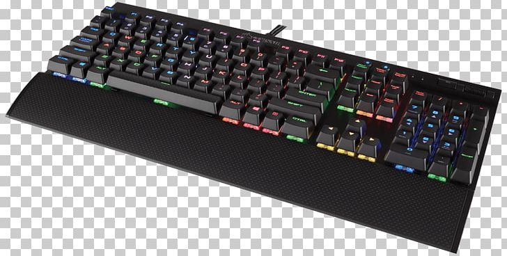 Computer Keyboard Corsair Gaming K95 Gaming Keypad K95 RGB Mechanische Gaming Tastatur Mit Cherry MX Red Schaltern RGB Color Model PNG, Clipart, Cherry, Computer, Computer Hardware, Computer Keyboard, Electrical Switches Free PNG Download