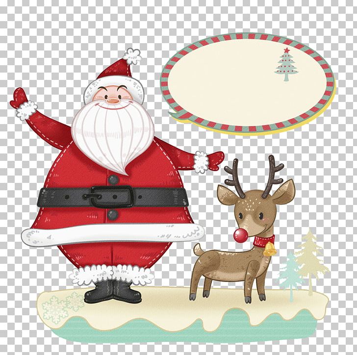 Santa Claus Reindeer Christmas Ornament Red Deer PNG, Clipart, Cartoon, Christmas, Christmas, Christmas Decoration, Christmas Deer Free PNG Download