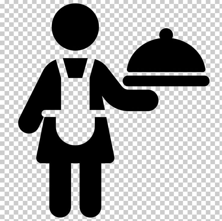 Computer Icons Waiter Waitress PNG, Clipart, Black And White, Communication, Computer Icons, Download, Human Behavior Free PNG Download