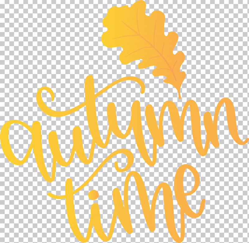 Logo Calligraphy Leaf Tree Yellow PNG, Clipart, Autumn Time, Biology, Calligraphy, Fruit, Hello Autumn Free PNG Download