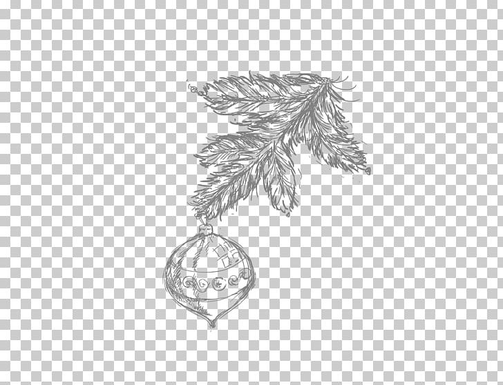 Drawing Christmas Tree Line Art PNG, Clipart, 114 Gallery, Artwork, Balls, Black And White, Branch Free PNG Download