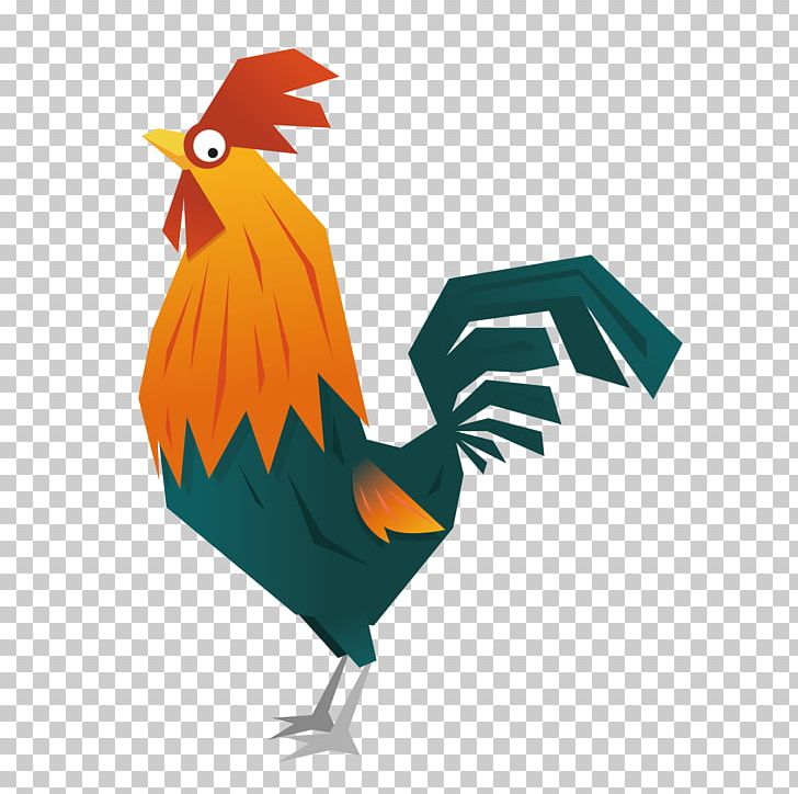 rooster cartoon character