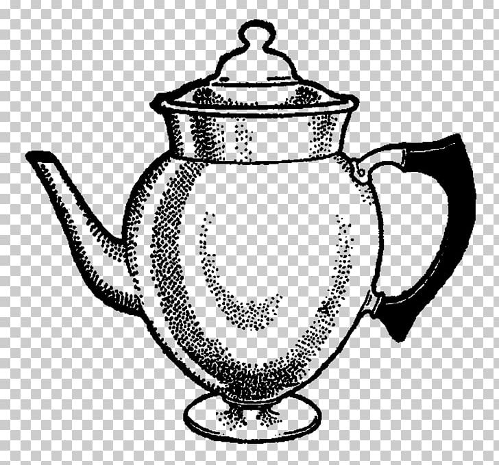 Coffeemaker Kettle Teapot The Coffee Pot PNG, Clipart, Art, Artwork, Black And White, Coffeemaker, Coffee Pot Free PNG Download