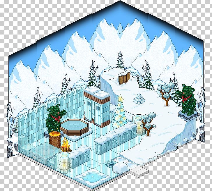 Habbo Sulake Natal Room Winter PNG, Clipart, 20 November, Arctic, Bundle, City, Fireplace Free PNG Download