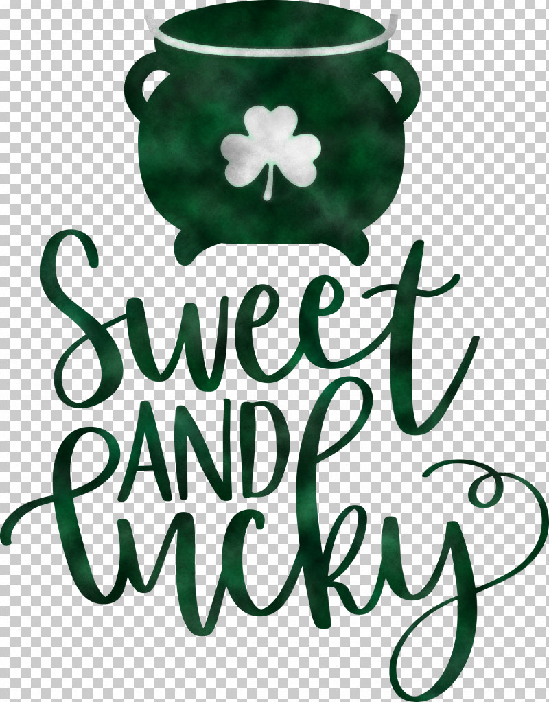 Sweet And Lucky St Patricks Day PNG, Clipart, Chemical Symbol, Chemistry, Drinkware, Logo, M Free PNG Download